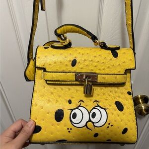 Hermes style Spongebob purse
